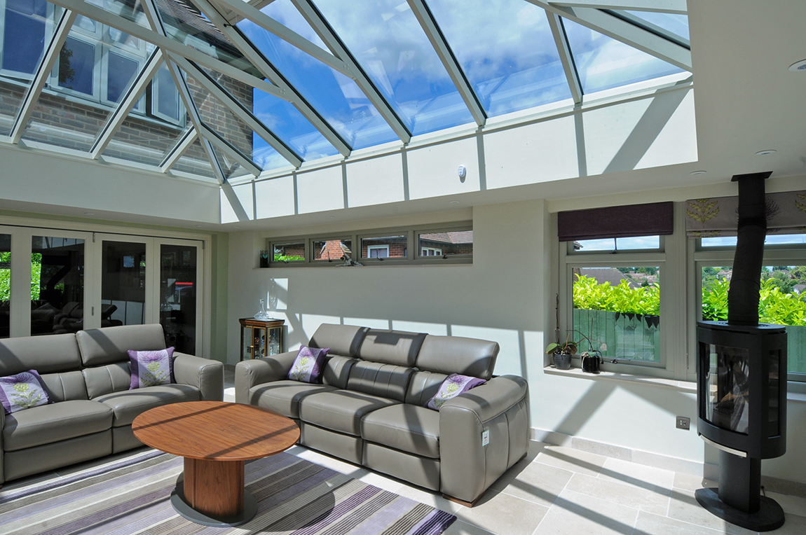 Creating this stunning Orangery gave our customer a beautiful space to relax in