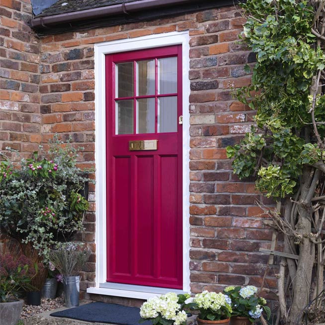 Evolution Window - English Door Company Front Door - Rococo